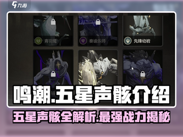 鸣潮五星声骸全解析🔥超详细攻略不容错过！截图1