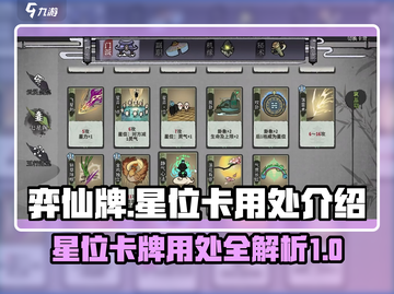 弈仙牌🔥星位卡牌隐藏秘密大揭秘！截图1