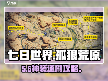 【七日世界】孤狼荒原神装全解锁🔥截图1