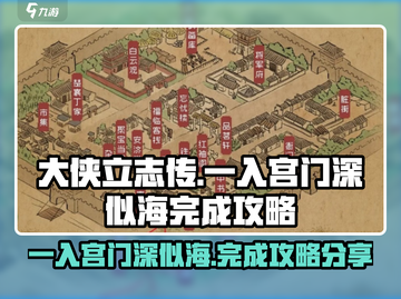 大侠立志传：宫门任务超简单完成攻略！👇截图1