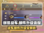 创世战车部件升级全流程🔥轻松搞定！