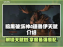 暗黑4德鲁伊天赋全解析🔥助你称霸游戏❗