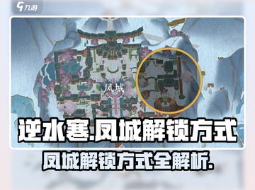 逆水寒🔥凤城解锁方式大全，速来掌握！截图1