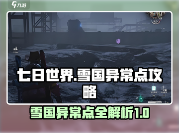 七日世界🔥雪国异常点极限生存攻略💡截图1