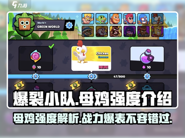 爆裂小队母鸡🔥强度逆天，必玩角色🔥截图1