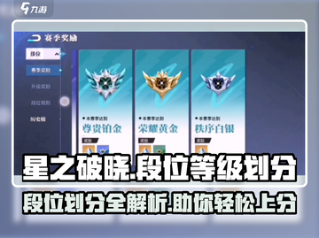 🔥星之破晓：段位等级划分大揭秘！✨截图1