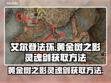 艾尔登法环✨：黄金树之影灵魂剑获取秘籍！截图1