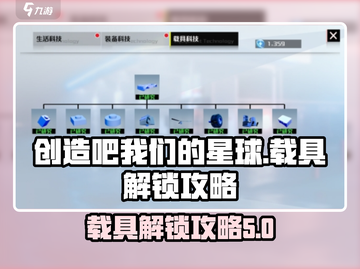 我们的星球🔥载具图纸解锁攻略来了！🚀截图1