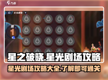 星之破晓✨：星光剧场通关秘籍🎉截图1