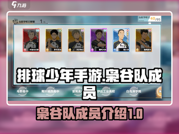 排球少年手游🔥枭谷阵营成员大揭秘！⚡截图1