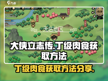 大侠立志传🔥丁级肉食获取方法大全！截图1