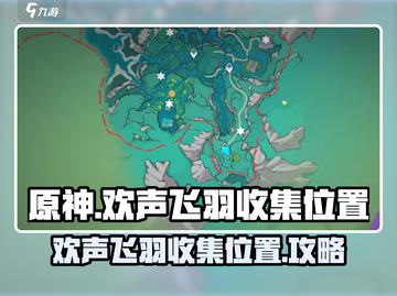 原神🔥赐福森林欢声飞羽位置全攻略✨截图1