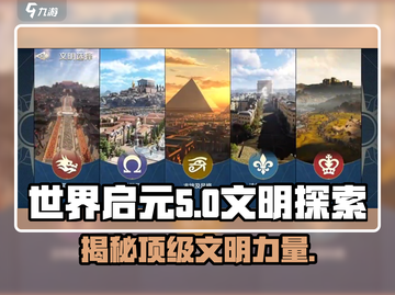 世界启元文明🔥顶级文明大起底！游戏玩家必看🎉截图1