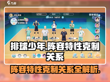 排球少年手游🔥阵容特性克制关系全揭秘！截图1