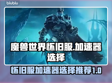魔兽世界怀旧服加速器✨选对了网速飞起🚀截图1