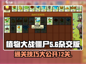 植物大战僵尸杂交版第12关🔥超简单攻略🎉截图1