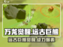 万龙觉醒🔥远古巨熊超详细攻略分享！
