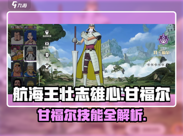航海王壮志雄心甘福尔🔥技能玩法全揭秘！截图1