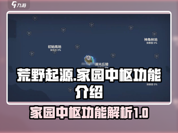 荒野起源💥家园中枢功能全解析！🚀截图1