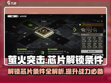 萤火突击🔥芯片解锁全攻略｜快速安装秘籍游戏名必备🎉截图1