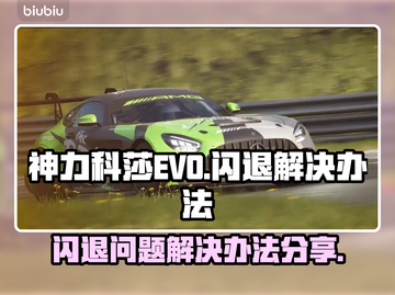 神力科莎EVO闪退💥解决办法来了！👋截图1