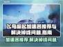飞鸟崛起加速器大比拼！🔥掉线问题一键解决！🎮