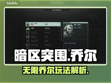 暗区突围⚡无限乔尔，PC端最强存在！💥截图1