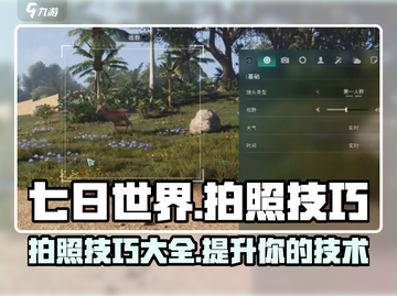 七日世界拍照技巧大曝光📸，玩家必看！截图1