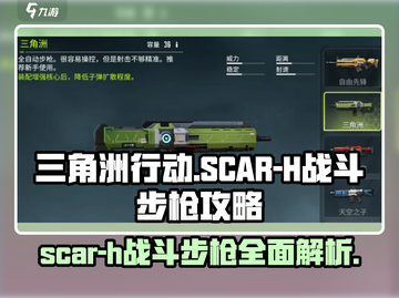 三角洲行动💥SCAR-H战斗步枪：最强攻略来袭！🔥截图1