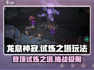 龙息神寂试炼之塔🔥玩法全揭秘！截图1