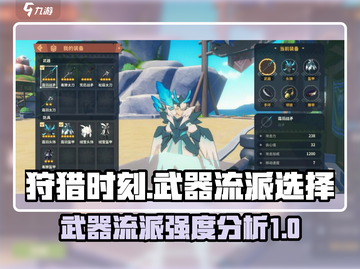 狩猎时刻🔥最强武器流派选择指南！🎮截图1