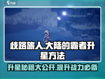 歧路旅人大陆的霸者🔥四星升五星攻略🌟游戏党必看！截图1