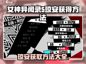 女神异闻录手游🔥琼安获取全攻略💎截图1