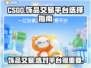 CSGO饰品交易平台推荐🔥选对平台赚更多！🎮