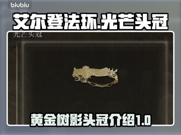 艾尔登法环✨：黄金树光芒头冠值得入手吗？截图1