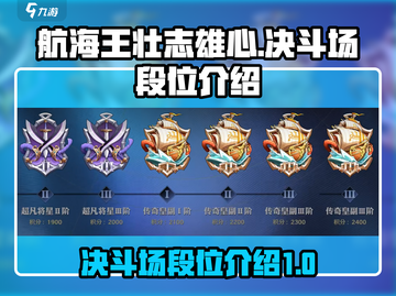 航海王壮志雄心🔥决斗场段位全解析来啦！截图1