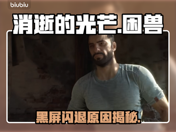 🎮消逝的光芒困兽黑屏闪退？一招解决！截图1