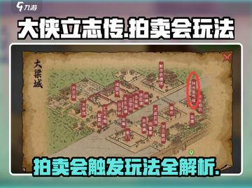 《大侠立志传》珠光宝气楼拍卖会触发🔥玩法一览ゲーム截图1
