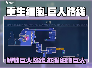 重生细胞😎巨人路线走法分享，四细胞通关必备！截图1