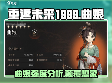 重返未来1999🔥曲娘强度分析：超神还是垫底？截图1