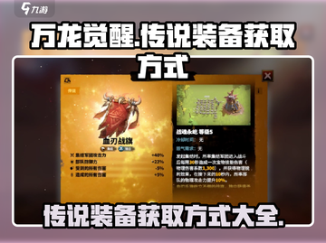 万龙觉醒传说装备获取秘籍🔥新手必看！截图1