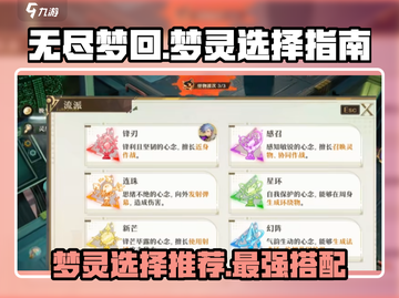 无尽梦回🔥梦灵选择大全，必看攻略！截图1