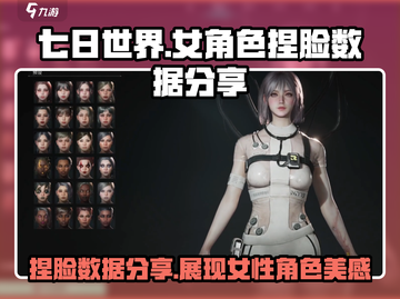七日世界💥超美女性捏脸数据分享🎉截图1