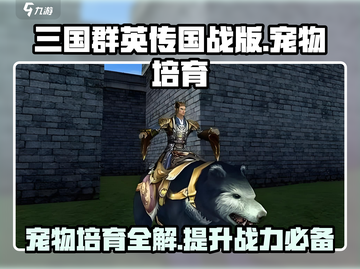 三国群英传宠物培育全解✨助你称霸战场！截图1