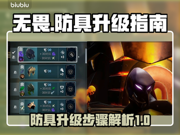 无畏游戏防具升级🔥超强步骤大公开！截图1