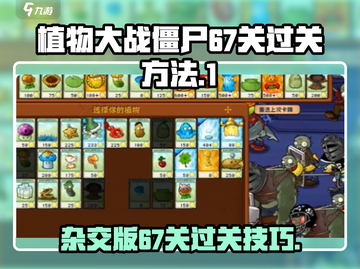 植物大战僵尸杂交版67关🔥通关秘籍💎截图1