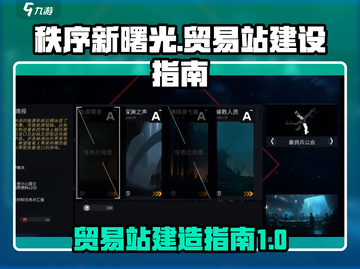 秩序新曙光💥贸易站建造攻略来啦！🔥截图1