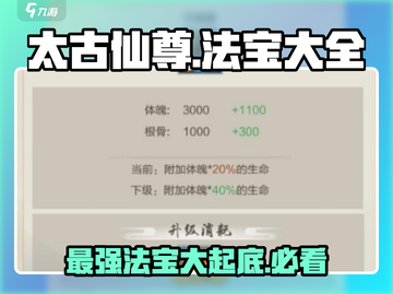 太古仙尊🔥最强法宝大起底，修仙党必看！截图1
