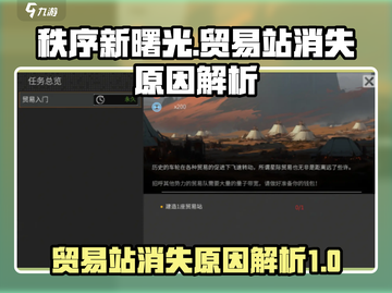 秩序新曙光贸易站消失真相🔥游戏党必看！截图1