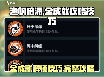 渔帆暗涌🔥全成就攻略技巧大公开！🎮截图1